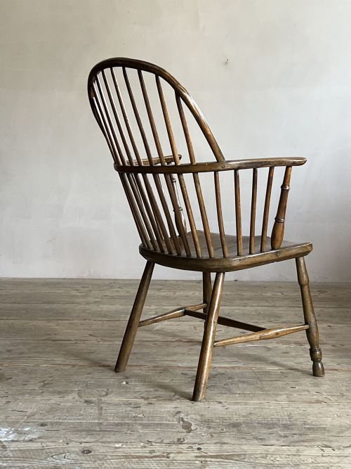 18THC WESTCOUNTRY STICK BACK WINDSOR CHAIR - ADDITIONAL PHOTO 2