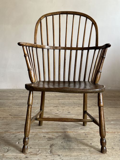 18THC WESTCOUNTRY STICK BACK WINDSOR CHAIR - ADDITIONAL PHOTO 3