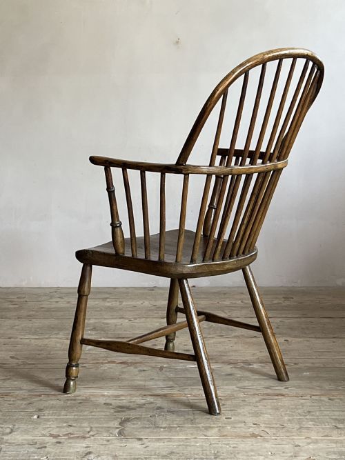 18THC WESTCOUNTRY STICK BACK WINDSOR CHAIR - ADDITIONAL PHOTO 4
