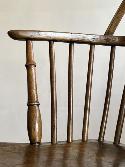 18THC WESTCOUNTRY STICK BACK WINDSOR CHAIR - ADDITIONAL PHOTO 7