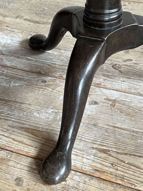 18THC MAHOGANY DUMB WAITER - ADDITIONAL PHOTO 2