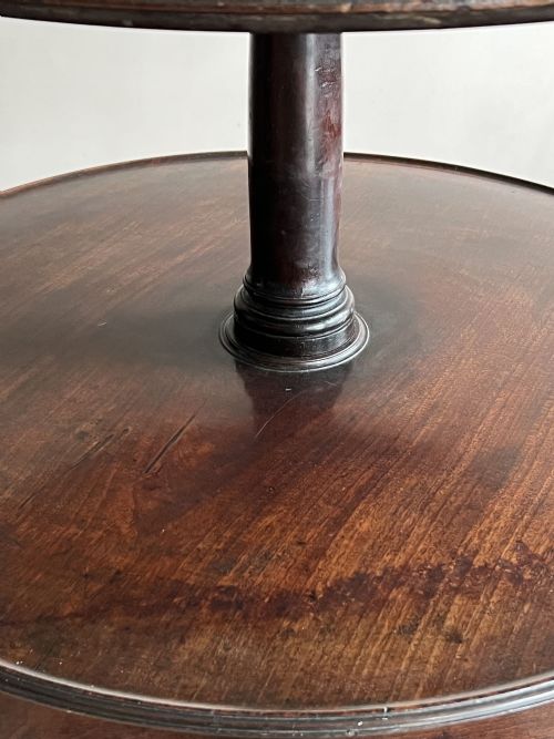 18THC MAHOGANY DUMB WAITER - ADDITIONAL PHOTO 4