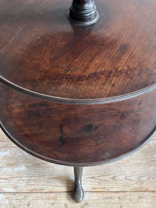 18THC MAHOGANY DUMB WAITER - ADDITIONAL PHOTO 6