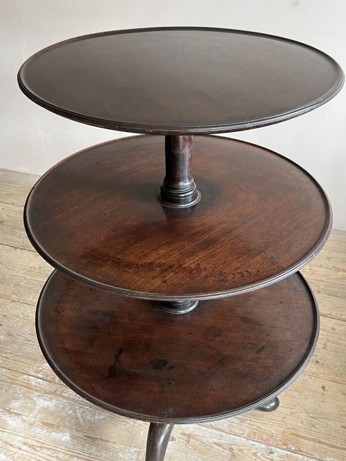 18THC MAHOGANY DUMB WAITER - ADDITIONAL PHOTO 7