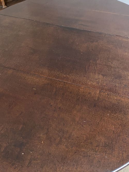 18THC MAHOGANY DROP LEAF TABLE - ADDITIONAL PHOTO 1