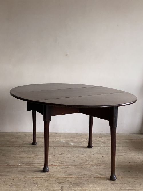 18THC MAHOGANY DROP LEAF TABLE - ADDITIONAL PHOTO 2