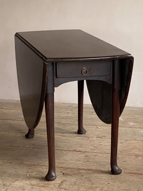 18THC MAHOGANY DROP LEAF TABLE - ADDITIONAL PHOTO 9