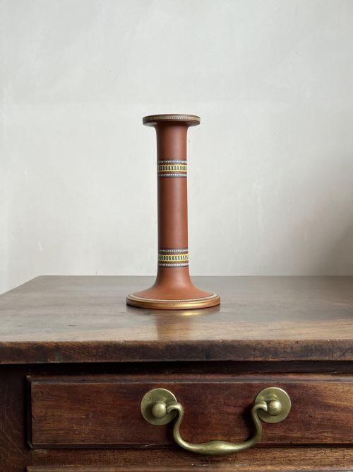 19THC TORQUAY WARE CANDLESTICK - ADDITIONAL PHOTO 3