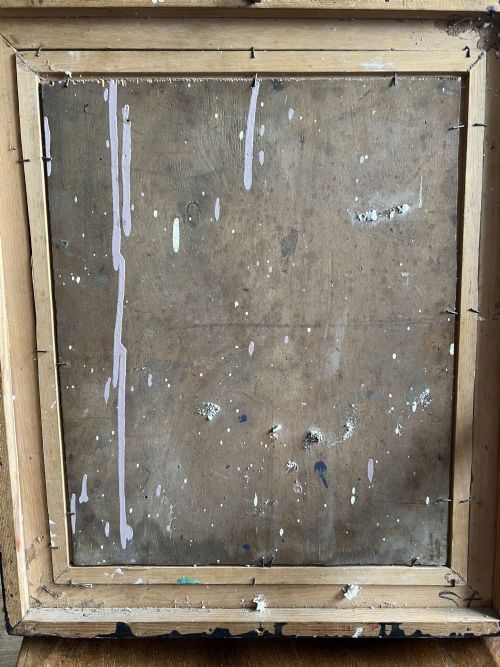 20THC OIL ON BOARD PORTRAIT - ADDITIONAL PHOTO 3