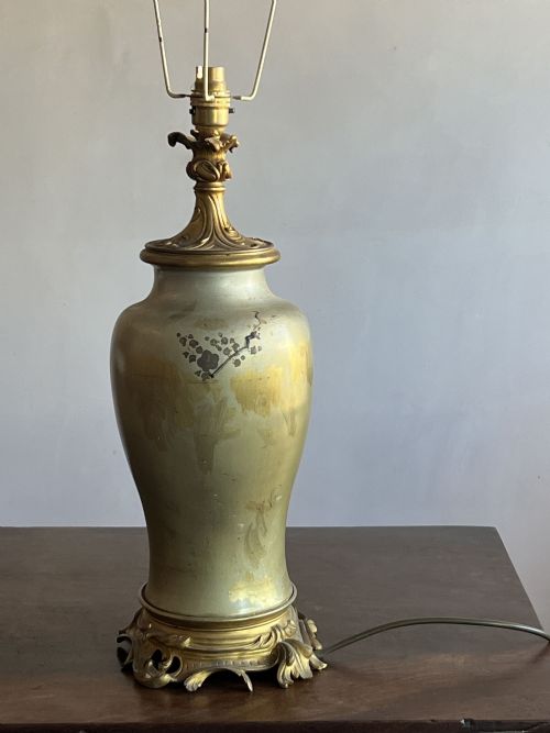 VASE FORM PAINTED LAMP BASE - ADDITIONAL PHOTO 5