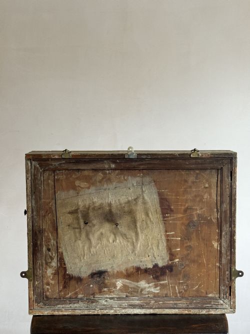 18THC ENGLISH AUTOMATON PICTURE CLOCK - ADDITIONAL PHOTO 3