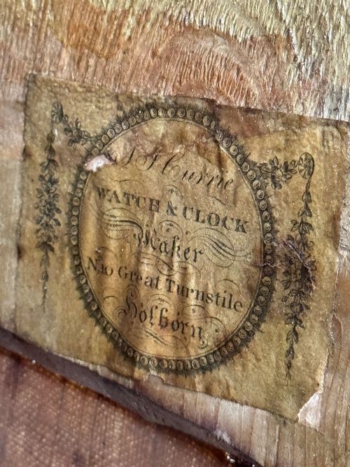 18THC ENGLISH AUTOMATON PICTURE CLOCK - ADDITIONAL PHOTO 4