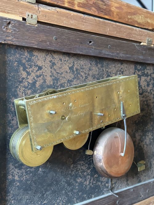18THC ENGLISH AUTOMATON PICTURE CLOCK - ADDITIONAL PHOTO 6