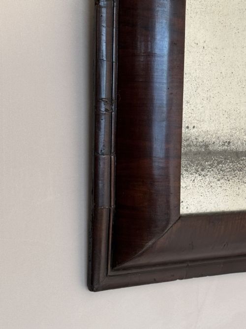 WALNUT CUSHION FRAME MIRROR - ADDITIONAL PHOTO 5