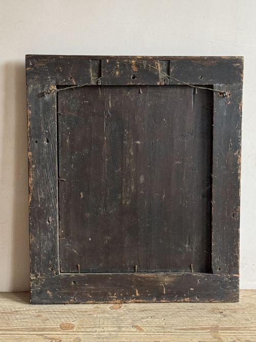 WALNUT CUSHION FRAME MIRROR - ADDITIONAL PHOTO 6