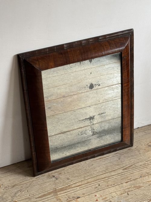 WALNUT CUSHION FRAME MIRROR - ADDITIONAL PHOTO 8