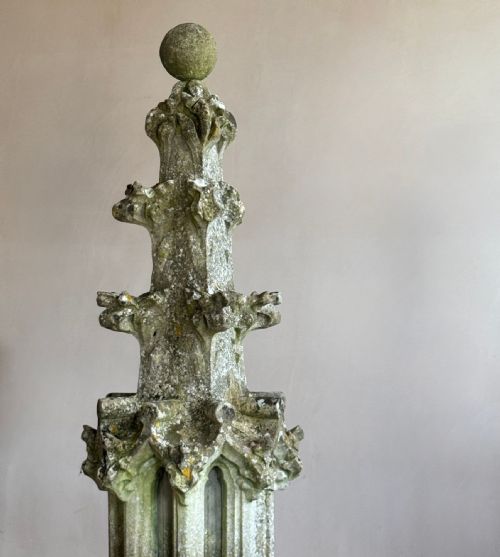 18THC LIMESTONE SPIRE - ADDITIONAL PHOTO 2