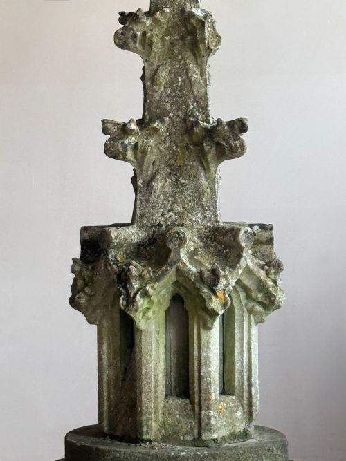18THC LIMESTONE SPIRE - ADDITIONAL PHOTO 3
