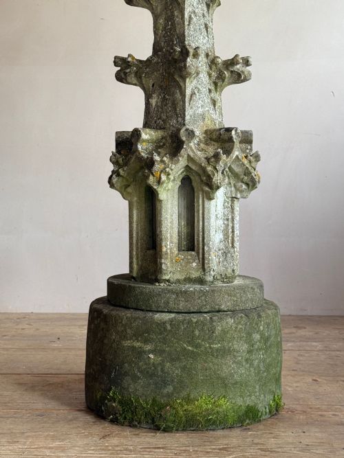 18THC LIMESTONE SPIRE - ADDITIONAL PHOTO 4