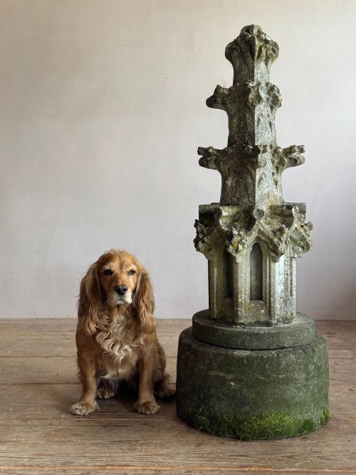 18THC LIMESTONE SPIRE - ADDITIONAL PHOTO 7