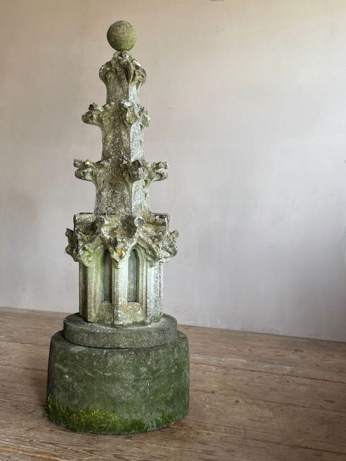 18THC LIMESTONE SPIRE - ADDITIONAL PHOTO 10