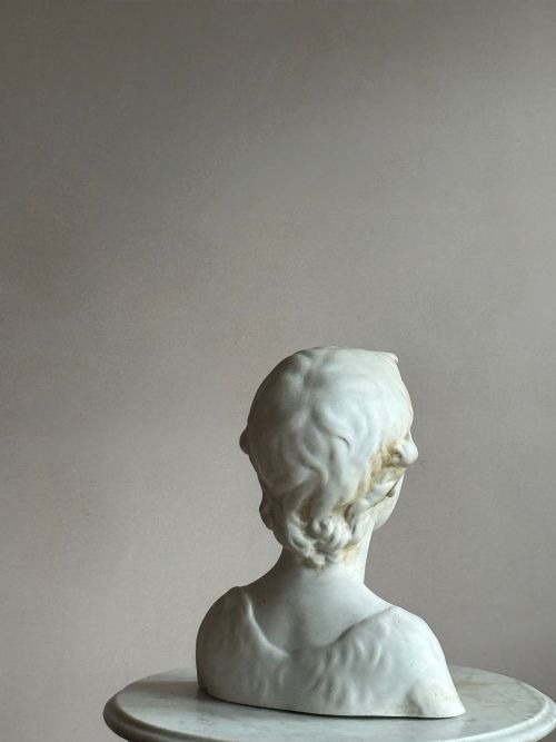 PLASTER BUST - ADDITIONAL PHOTO 4