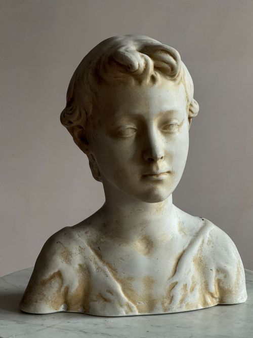 PLASTER BUST - ADDITIONAL PHOTO 6