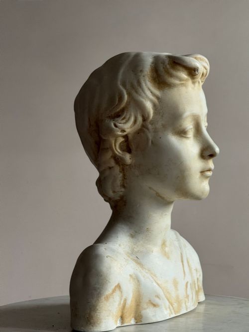 PLASTER BUST - ADDITIONAL PHOTO 7