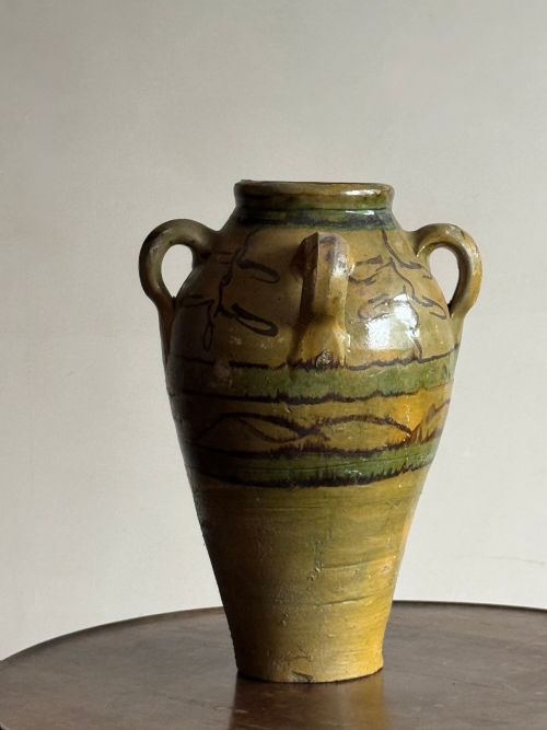 GLAZED AMPHORA VESSEL - ADDITIONAL PHOTO 2