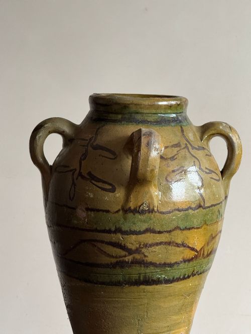 GLAZED AMPHORA VESSEL - ADDITIONAL PHOTO 3
