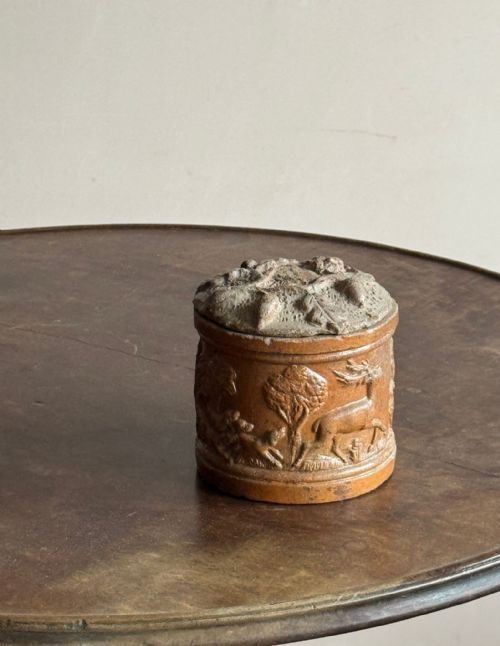 SALT GLAZED TOBACCO JAR - ADDITIONAL PHOTO 1