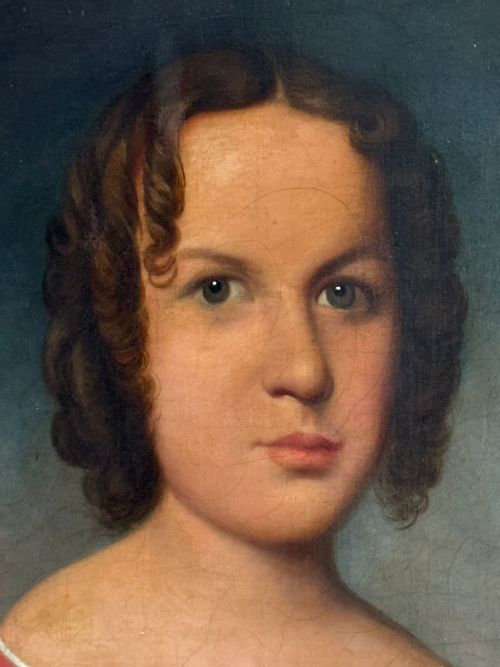 ENGLISH NAIVE SCHOOL PORTRAIT - ADDITIONAL PHOTO 1