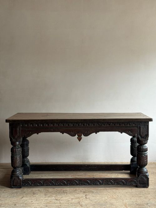 OAK REFECTORY TABLE - ADDITIONAL PHOTO 2