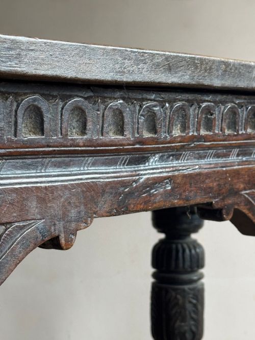 OAK REFECTORY TABLE - ADDITIONAL PHOTO 4