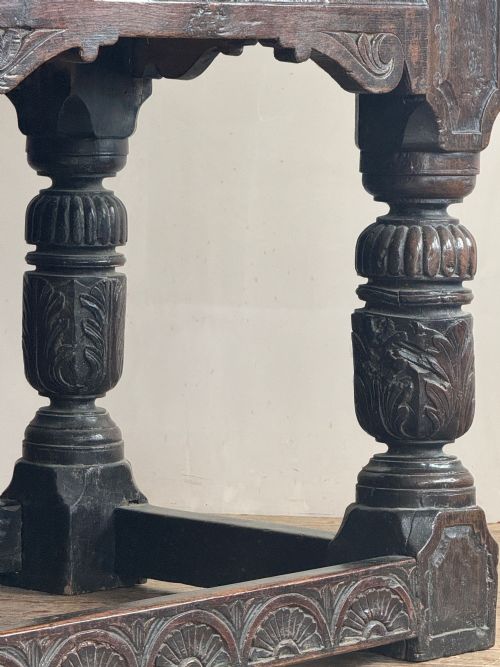 OAK REFECTORY TABLE - ADDITIONAL PHOTO 5