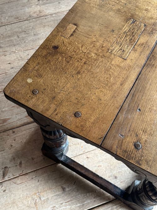 OAK REFECTORY TABLE - ADDITIONAL PHOTO 7