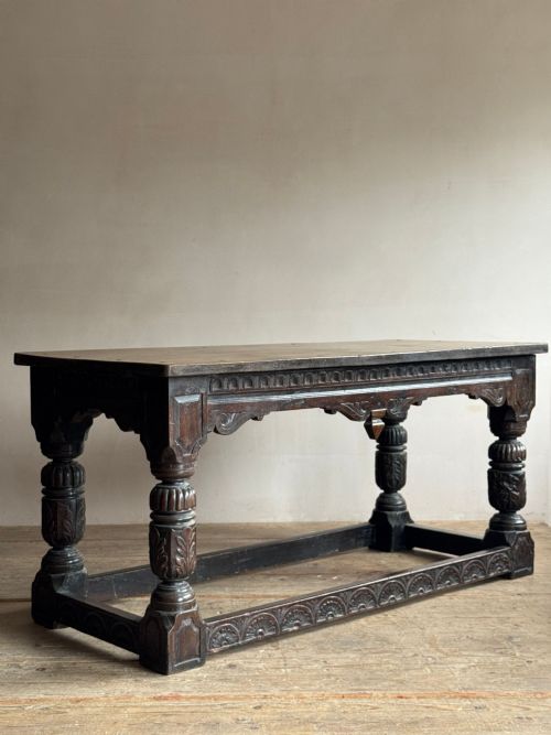 OAK REFECTORY TABLE - ADDITIONAL PHOTO 10