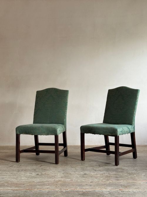 george iii gainsborough side chairs - CATEGORY: ANTIQUE CHAIRS - DATED GEORGIAN