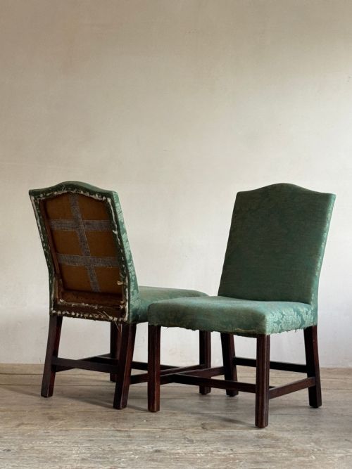 GEORGE III GAINSBOROUGH SIDE CHAIRS - ADDITIONAL PHOTO 4
