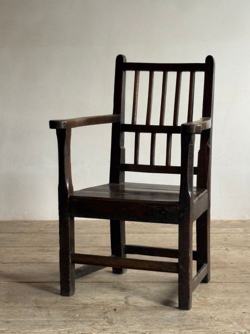 18THC WELSH OAK ARMCHAIR - ADDITIONAL PHOTO 1