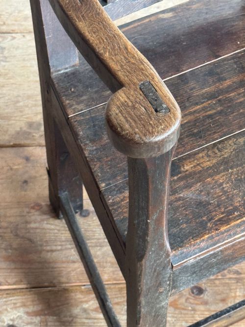 18THC WELSH OAK ARMCHAIR - ADDITIONAL PHOTO 3