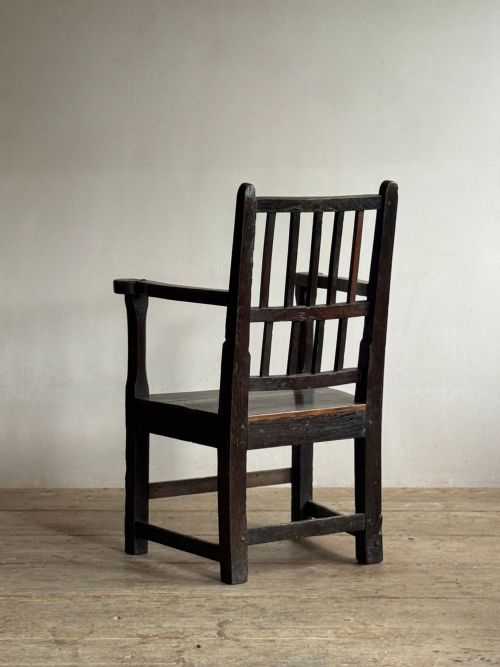 18THC WELSH OAK ARMCHAIR - ADDITIONAL PHOTO 5