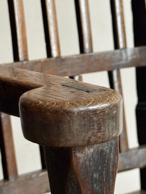 18THC WELSH OAK ARMCHAIR - ADDITIONAL PHOTO 6