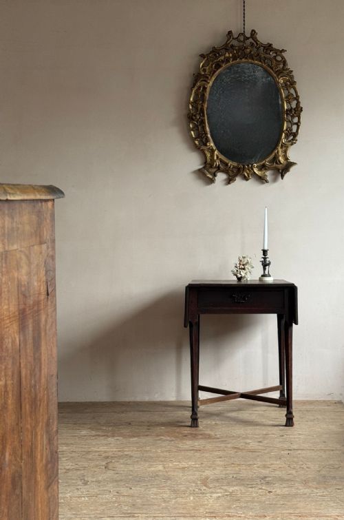 GEORGE III PERIOD CARVED GILTWOOD MIRROR - ADDITIONAL PHOTO 2