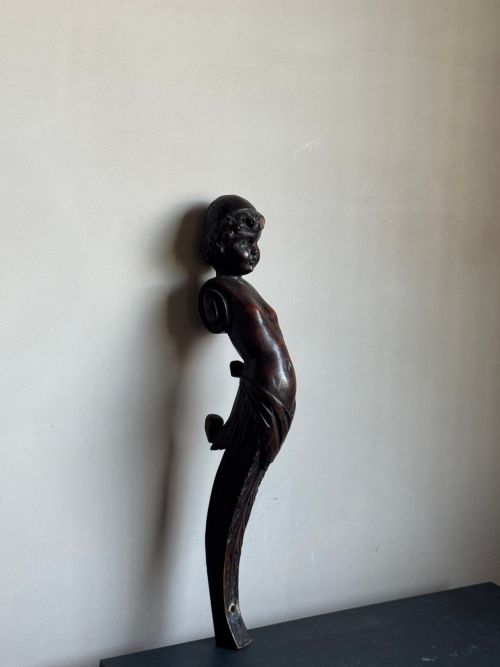 A CARVED CHERUBIC TERM - ADDITIONAL PHOTO 2