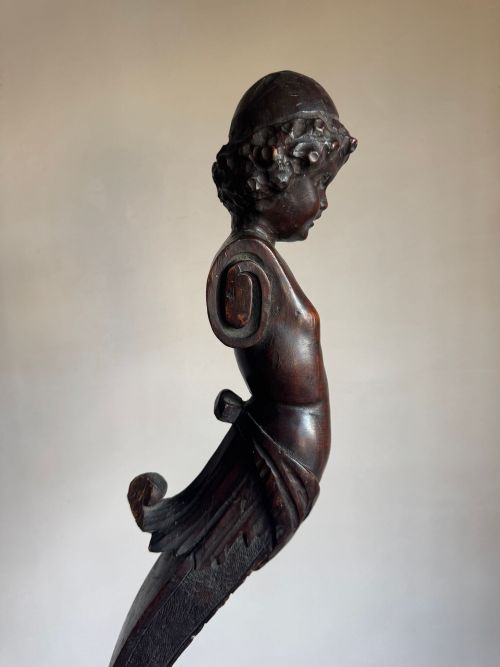A CARVED CHERUBIC TERM - ADDITIONAL PHOTO 8
