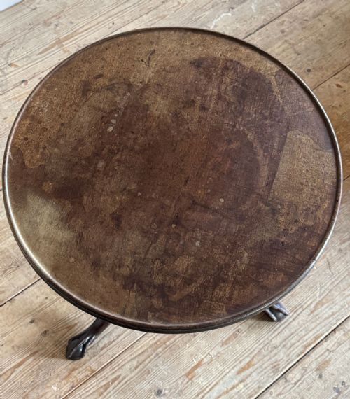GEORGIAN TILT TOP TRIPOD TABLE - ADDITIONAL PHOTO 5