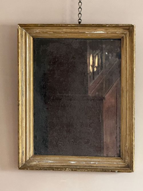 19THC GILT GESSO MIRROR - ADDITIONAL PHOTO 1