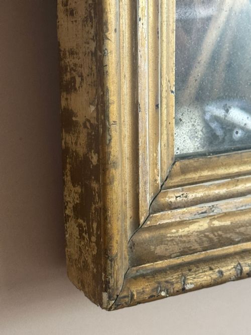 19THC GILT GESSO MIRROR - ADDITIONAL PHOTO 3