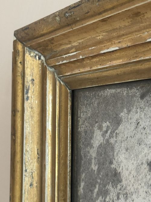 19THC GILT GESSO MIRROR - ADDITIONAL PHOTO 4